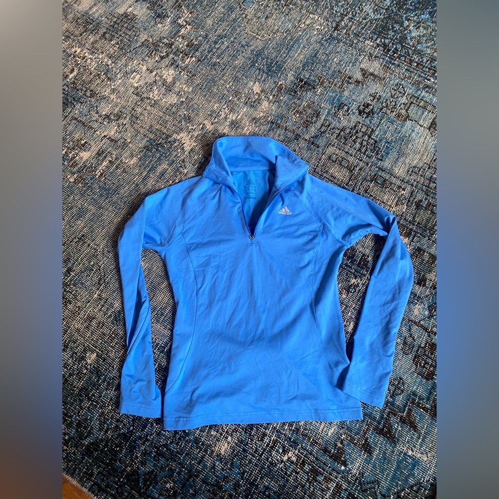 Adidas long sleeve work out top size small